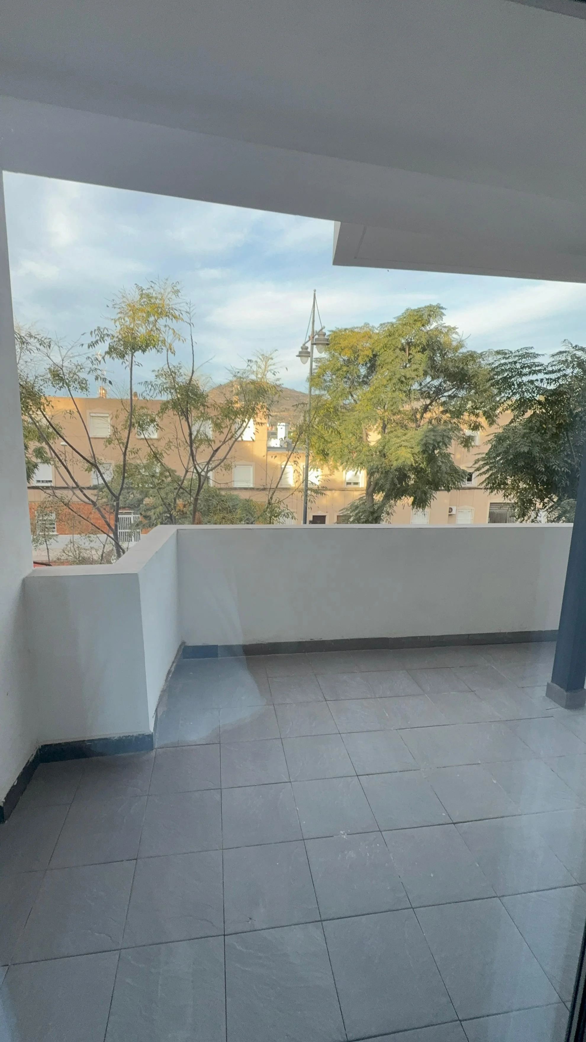 Private balcony