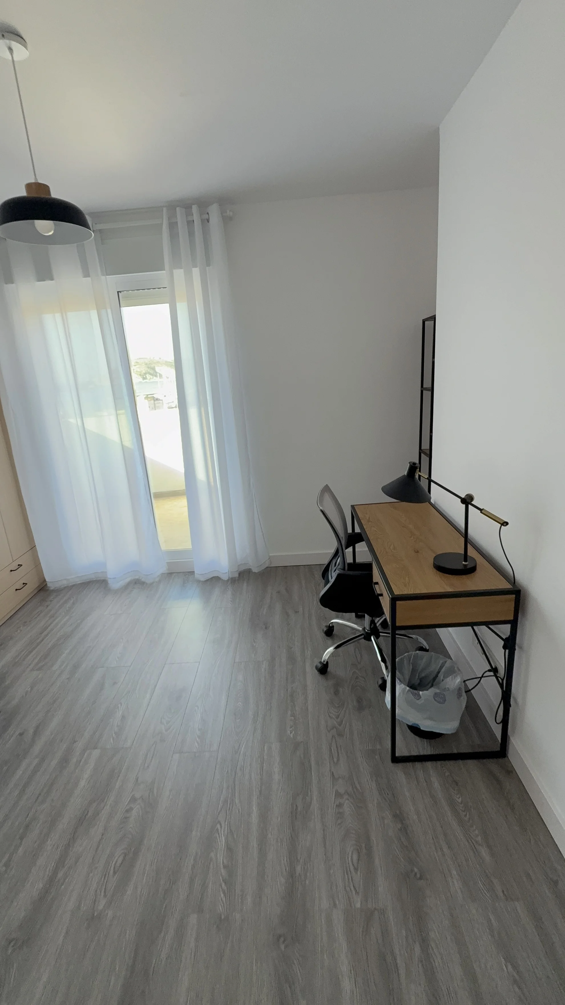 Desk and study area